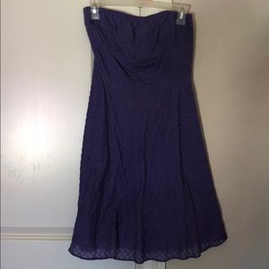 JCrew strapless summer dress